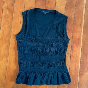 Allsaints tank with ruffle detail